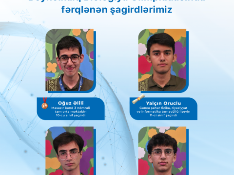 Öğrencilerimiz Uluslararası Biyoloji Olimpiyatı'nda öne çıktı