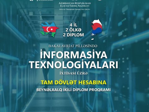 BMU &ldquo;İnformasiya texnologiyaları&rdquo; ixtisası üzrə abituriyentlər üçün geniş imkanlar yaradır