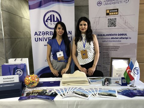 Azərbaycan Universiteti ali təhsil müəssisələrinin sərgisində təmsil olunur