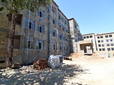 Bakıda 7 təhsil müəssisəsində təmir işləri aparılır