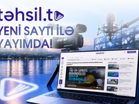 &ldquo;Təhsil TV&rdquo; internet televiziya platforması yeni saytı ilə fəaliyyətini genişləndirir