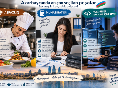 İxtisaslara&nbsp;inanılmaz müraciət sayı, gözlənilməz rəqəmlər -"Peşə"də GƏRGİN RƏQABƏT