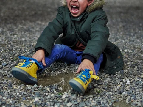 Ata iki yaşlı oğlunu&nbsp;döydü, komaya saldı