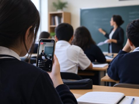 Are students undisciplined in class? - REACTION to them going live on social media at school