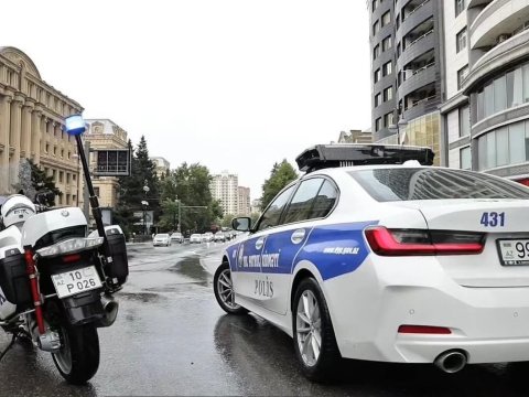 Yol Polisi hava şəraiti ilə əlaqədar sürücülərə müraciət etdi