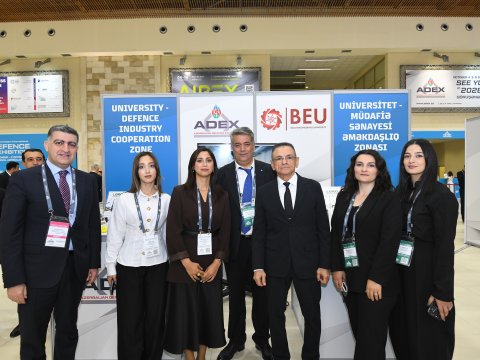BMU-nun müdafiə sənayesi üçün hazırladığı layihələr SƏRGİLƏNDİ
