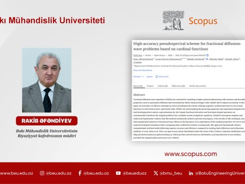 BMU aliminin araşdırması &ldquo;PLOS ONE&rdquo; jurnalında