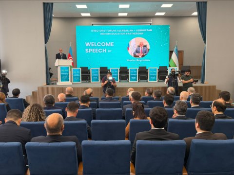 Xankəndidə II Azərbaycan-Özbəkistan Rektorlar Forumu keçirilir