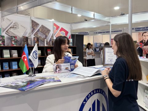 Azərbaycan Universiteti 12-ci Bakı Beynəlxalq Kitab Sərgisində təmsil olunur