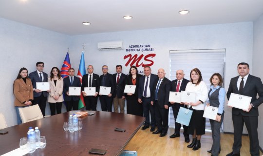 “Firidun bəy Köçərli” mükafatı qaliblərə təqdim edildi - FOTO