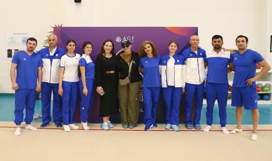 Uşaqlar üçün “İdman gimnastikadan başlayır" estafet yarışları keçirilib