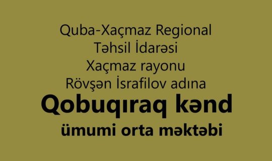 Xaçmazda məktəb sinfinin döşəməsi çöküb