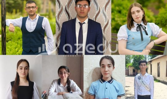 Mil-Muğan regionu üzrə imtahandan yüksək bal toplayan ŞAGİRDLƏR