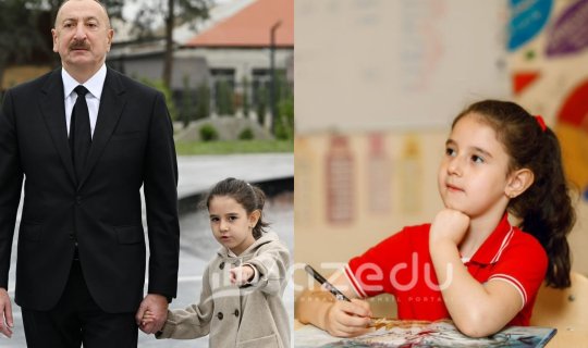 Prezidentlə görüşən balaca Nilay: “Gələcəkdə həkim olacam”