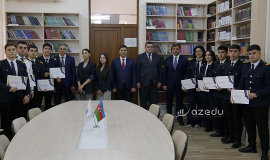 Dəniz Akademiyasının “Brend tələbə”ləri mükafatlandırıldı- FOTO