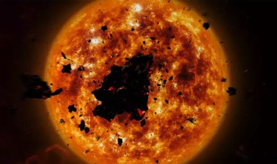 Günəşin parıltısında gizlenen dev asteroit keşfedildi