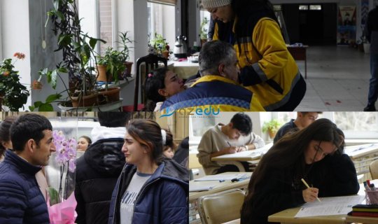 Həyəcandan halı dəyişənlər, imtahandan çıxanda ağlayanlar... - Buraxılışdan REPORTAJ