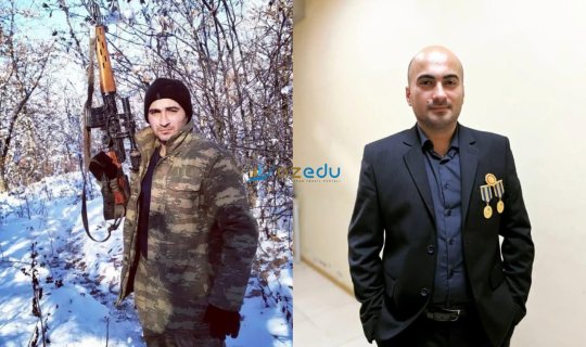 Aprel döyüşlərinin&nbsp;iştirakçısı məzun olduğu universitetdə çalışır...