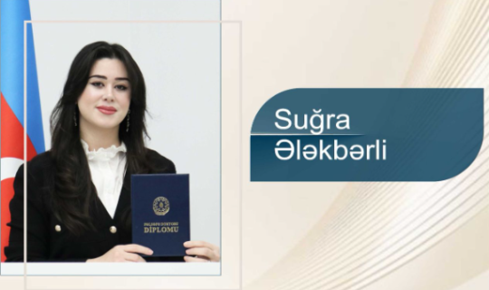 Another person awarded a scientific degree - LET'S GET TO KNOW HER