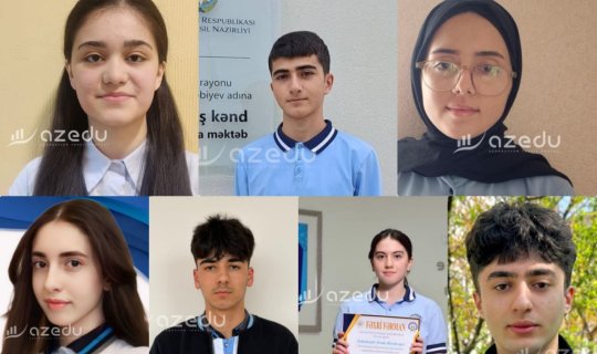 Şimal qərb bölgəsində buraxılışdan&nbsp;yüksək bal toplayan ŞAGİRDLƏR