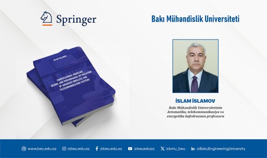 BMU professorunun monoqrafiyası &ldquo;Springer&rdquo;də nəşr olunacaq