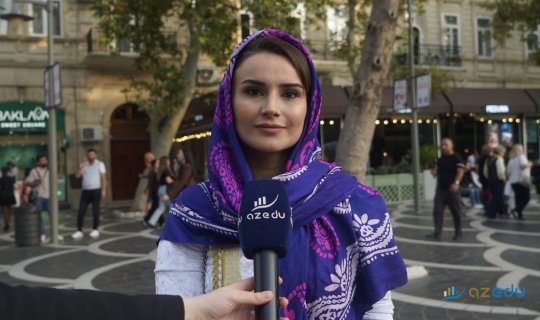 &ldquo;Gənclər kəlağayıdan daha çox istifadə etməlidir&rdquo;