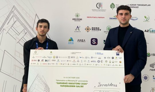 BMU tələbələri &ldquo;Qarabağ Hakatonu 2026&rdquo;nın qalibi olublar