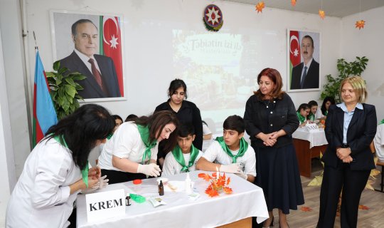 &ldquo;Təbiətin izi ilə&rdquo; adlı master-klass keçirilib
