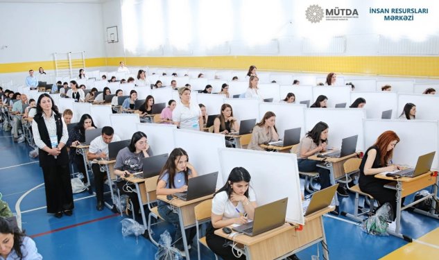 Bugünkü test imtahanlarında 2019 təhsilverən iştirak edib