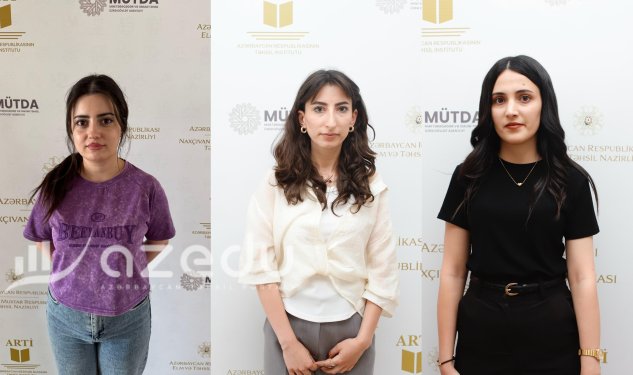 Naxçıvanda sertifikasiyadan ən yüksək balı 3 nəfər TOPLADI