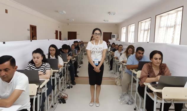 Naxçıvanda sertifikasiya üzrə 72 coğrafiya müəllim iştirak edib