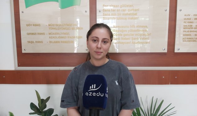 Sertifikasiyadan yüksək bal toplayan müəllim: Bu imtahan bizi inkişaf etdirir