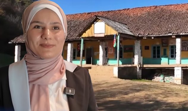 Kəndinə ilk ali təhsilli qadın kimi qayıtdı... - Video