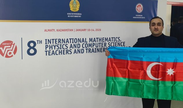 "Örnək müəllim" beynəlxalq olimpiadada gümüş medal QAZANIB