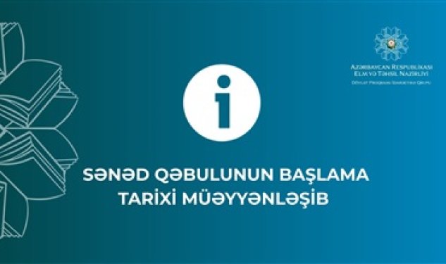 Dövlət Proqramına&nbsp;sənəd qəbulu bu tarixdə başlayır
