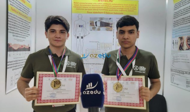 Gənclərin innovativ layihəsi qızıl medala layiq görüldü - AÇIQLAMA