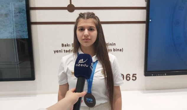 RFO-nun medalçısı gələcəkdə 700 balı HƏDƏFLƏYİR