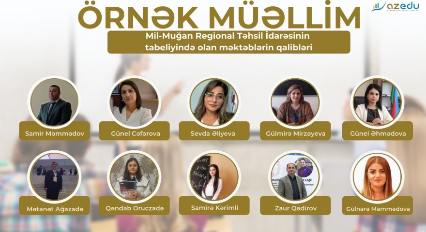 Mil-Muğan regionunun “Örnək müəllim”ləri - ADLAR