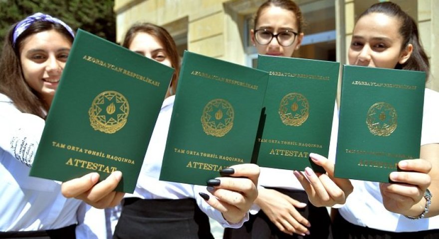 Buraxılış imtahanında iştirak edən və attestat alan şagirdlərin SAYI