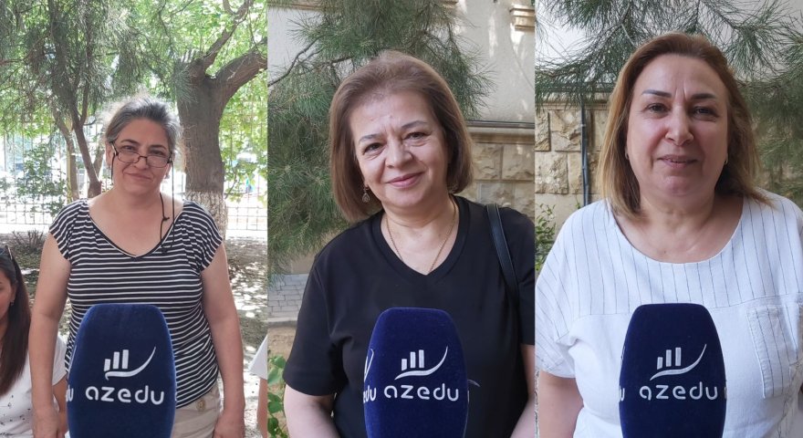 “İmtahan sözünün özü həyəcan yaradır” - Sertifikasiyada müəllimlərin təəssüratları