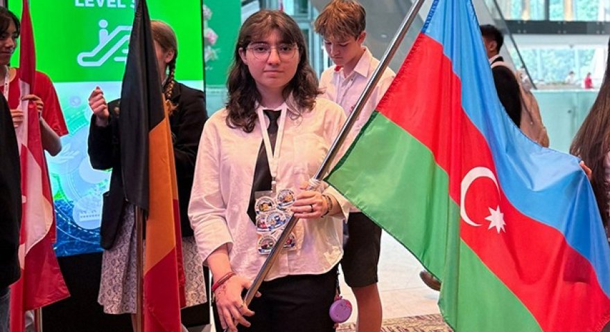 Aygün Bəylərin qızı beynəlxalq yarışda medallar qazandı - FOTO