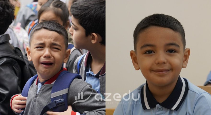 “Artıq ağlamıram” - ilk dərs günündən REPORTAJ+FOTO
