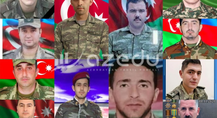 Bu gün Vətən üçün şəhid olan müəllimlərin də GÜNÜDÜR