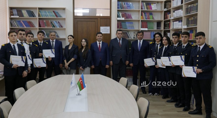 Dəniz Akademiyasının “Brend tələbə”ləri mükafatlandırıldı- FOTO