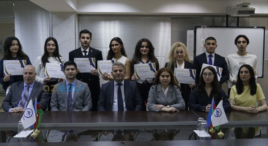 Azərbaycan Universitetinin “Brend tələbə”ləri mükafatlandırıldı - FOTO