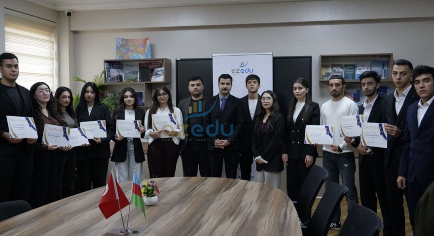 AzMİU-nun “Brend tələbə”ləri mükafatlandırılıb - FOTO 