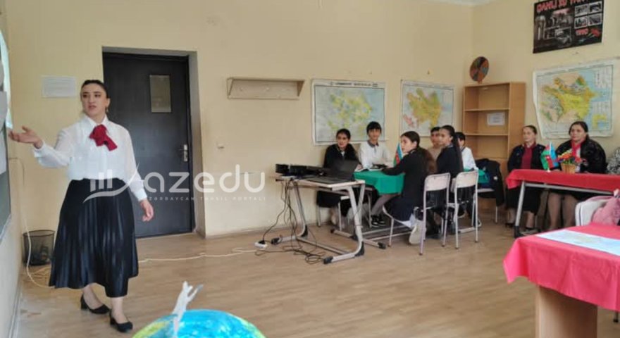 Dərs demək üçün kilometrlərlə yol qət edən müəllim: “Hər çətinlik sevgi ilə unudulur”