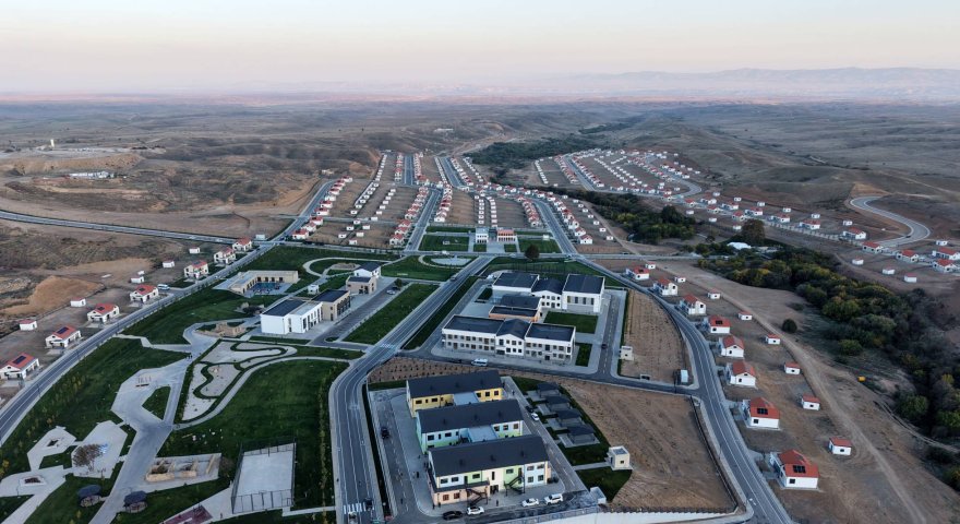 Cəbrayıl rayonunun Horovlu kəndində yeni məktəb və bağça inşa edilib