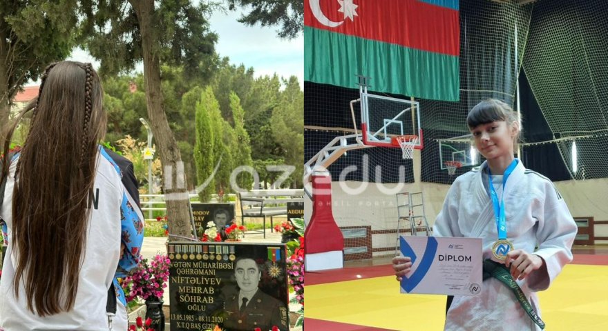 Qəhrəman şəhidin idmançı qızı: Məqsədim Avropa çempionu olmaqdır - MÜSAHİBƏ