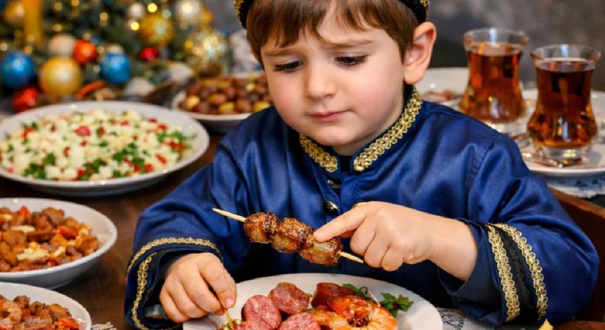 Uşaqlar üçün riskli bayram yeməkləri: - Pediatrdan&nbsp;XƏBƏRDARLIQ